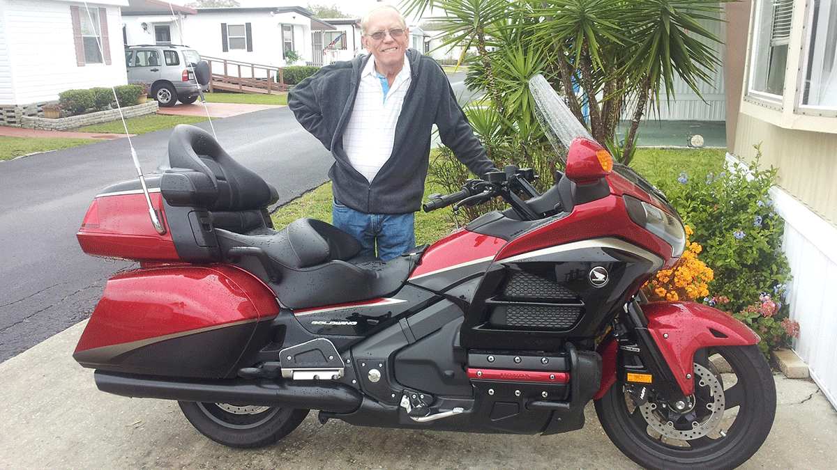 “Million-Mile” Phil Trusts AMSOIL for His Honda® Gold Wings®